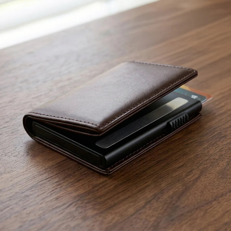 Smart lommebok med RFID-beskyttelse