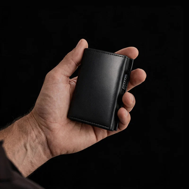 Smart lommebok med RFID-beskyttelse
